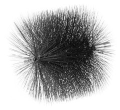 Četka Strend Pro, ComRourPR 200 mm, M12, okrugla žica za dimnjak, četka za dimnjak, četka za čišćenje dimnjaka