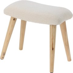 Stolička 40 x 28 cm bílá