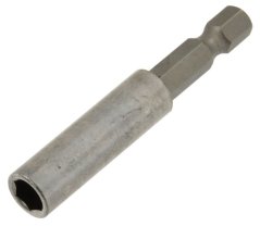 Suport magnetic pentru biți 1/4" 60 mm, GEKO