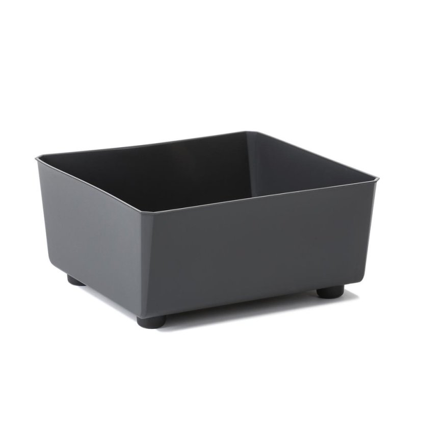 Kvetináč UH 285x285 mm Saga bonsaj/bylinky čierny KLC bez drenážnej vložky