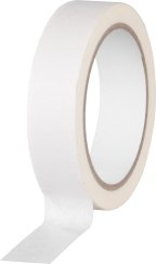 Taśma Strend Pro, 25 mm, L-25 m, Krepa, malowanie, maskowanie, klej, biała