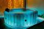 MSpa® Starry pezsgőfürdő, LED, 6 személyes, 930 l., 204x070 cm