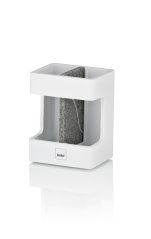 Držák na zubní kartáčky Cube polyresin bílá