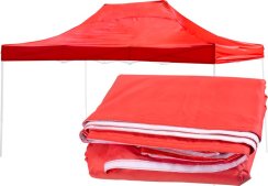 Dach FESTIVAL 60, rot, für ein Zelt, UV-beständig