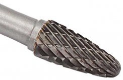 Tehnička glodala ovalna produžena 8 x 20 mm, dužina 58 mm, TIP F, drška 6 mm, XL-ALATI