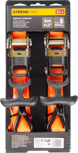 Popruh upínací Strend Pro TRS-402, račňový, 30 mm, L-5 m, max. 800 kg
