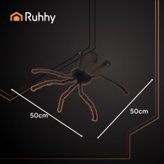 Păianjen – decorațiune – 50 cm Ruhhy 26029 (promoție)