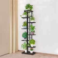 Metallständer für Blumen, dunkelgrau, BAMIR TYP 4