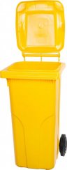 Behälter MGB 240 lit., Kunststoff, gelb, Aschenbecher für Abfall