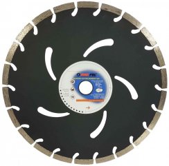 Segmentirani dijamantni disk 350 x 25,4 x 3,9 mm, segment 10 mm, MAR-POL