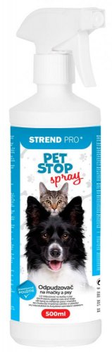Repelent Strend Pro PET STOP, razpršilnik, 500 ml, naravni pasji strah, za mačke, za pse, odganjalec, sprej