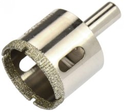 Diamantbohrkrone Durchmesser 35 mm für Glas und Keramik, GEKO (akce)