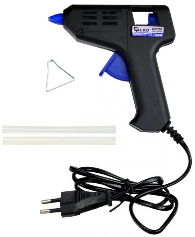Schmelzpistole 15W, Stabdurchmesser 7 mm, GEKO