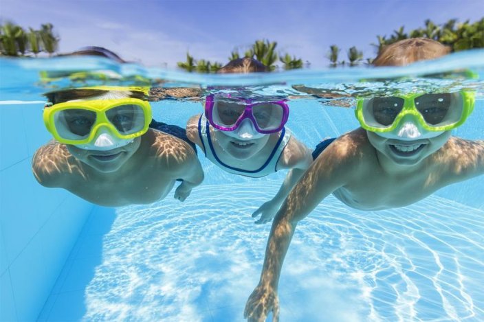 Bestway® 22039, Hydro-Swim Aquanaut, amestec de culori, înot, scufundări, ochelari de apă
