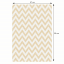 Teppich, beige-weißes Muster, 57x90, ADISA TYP 2
