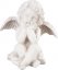 MagicHome nagrobni okras, Angel, poliresin, 8x7x9 cm