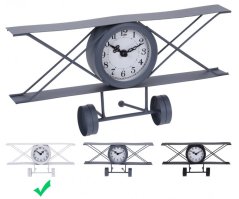 LIETADLO 30 cm-es fehér dizájnos asztali óra