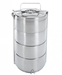 Cutie de prânz din 4 piese din oțel inoxidabil termic