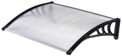 Daszek nad drzwiami DIY501, 80 x szer. 120 cm, poliwęglan