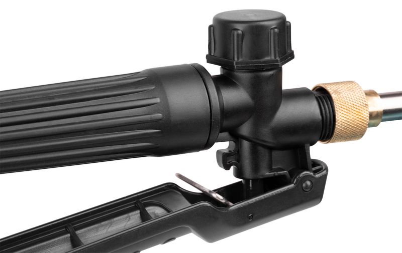 Sprühgerät Evika DJ160, 16 Liter, 10,8 V, Lithiumbatterie, wiederaufladbar, auf der Rückseite