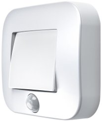 LEDVANCE NIGHTLUX® Hall White Lampe, mit Bewegungssensor, 3xAAA, 84x73x22 mm