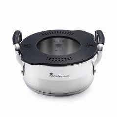 Hrnec s víkem SMART 16 cm nerez Hrnec s víkem SMART 16 cm nerez