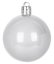Globuri de Crăciun MagicHome, 10 buc, albe, pentru brad, 5 cm