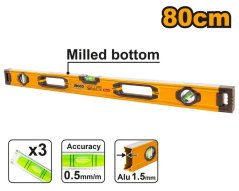Wasserwaage 800 mm ALU 3 Libellen INGCO INDUSTRIAL