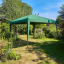 Pavilion de grădină pliabil, verde, 2x2 m, TREKAN TIP 1