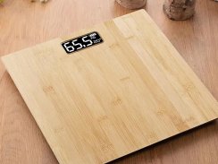 Elektronická bambusová kúpeľňa digitálna lcd teplota 180kg