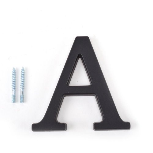 Numer domek aluminiowy 10,5 cm litera A