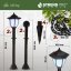 Strend Pro Lampa ogrodowa, łańcuszek, solarna, 1x LED, 16,5x16,5x71,5 cm