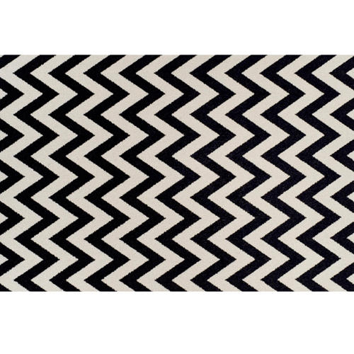 Tepih, slonovača/tamno siva, 67x120, ADISA