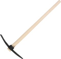 Târnăcop P-415.WH 1500 g, forestier, mâner din lemn