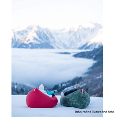 Beanbag/lazy bag na napuhavanje, narančasta, LEBAG (akce)