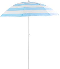 Slunečník Dalia, 180 cm, 32/32 mm, s kloubkem, zelený/bílý