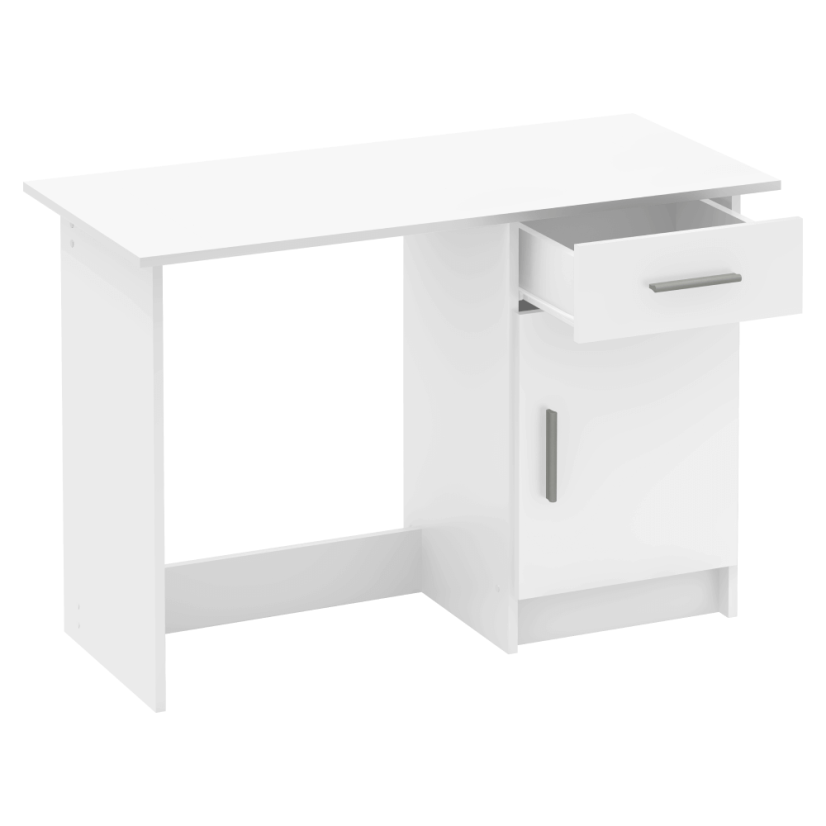 Universeller PC-Schreibtisch, weiß, SIRISS NEU
