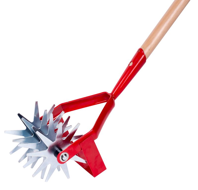 Grubber Yardworks, CU-904, 4 Messer, Holzgriff 120 cm