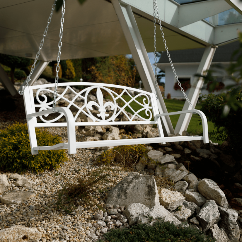 Vrtna ljuljačka, bijela, ABEA