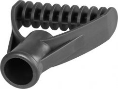 PVC-Griff für Spaten/Schaber, 30 mm, Kunststoff, schwarz