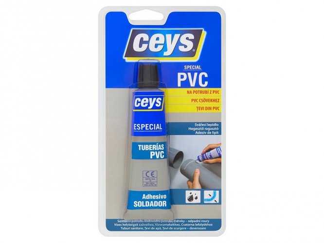 Lipici PVC SPECIAL Ceys, pentru tevi PVC, 70 ml