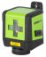 Laser Strend Pro TPLL01D, zöld, OSRAM-tech, 2xAA