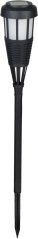Strend Pro Lampă de grădină, lanternă, solar, negru, 6x LED, 7,5x51 cm, Sellbox 12 buc