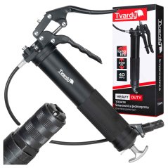 Pistol de ungere-decalamit, rezervor de 500 ml, HEAVY DUTY, TVARDY