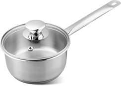 Rakott MagicHome Chloe, 14 cm, 1 liter. üvegborítással, rozsdamentes acél