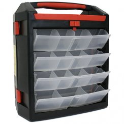 Organizator valiză Strend Pro BBx3027, 30 sertare, max. 12 kg