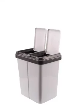 Einfach und effizient ökologisch sein – Doppel-Mülleimer
