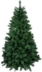 MagicHome božićno drvce Arthur, DELUXE, ekstra debela jela, metalni stalak, 210 cm