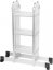 Rebrík s plošinou Strend Pro ML103 4x3, kĺbový, Alu, max. 150 kg