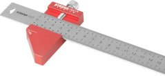 Rigla Strend Pro Premium, pentru tâmplărie, 300 mm, opritor reglabil, cu magnet